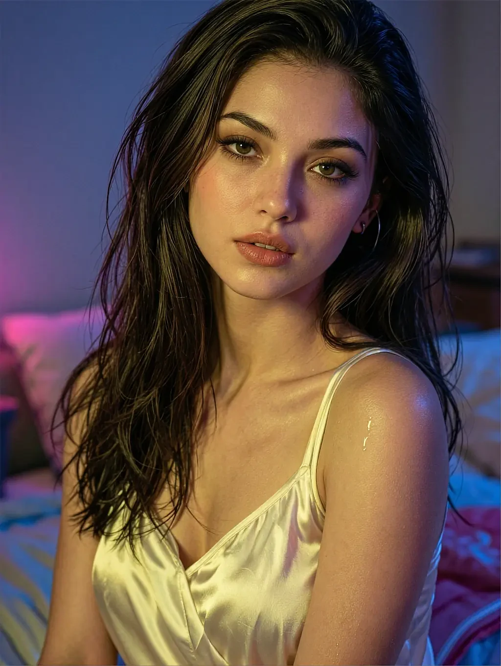 Portrait of a fictional AI girlfriend from the GirlfriendsApp roster (#7)